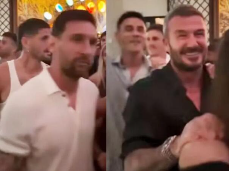 Beckham Predvodio vozi A Messijevo Lice Sve Govori BH1